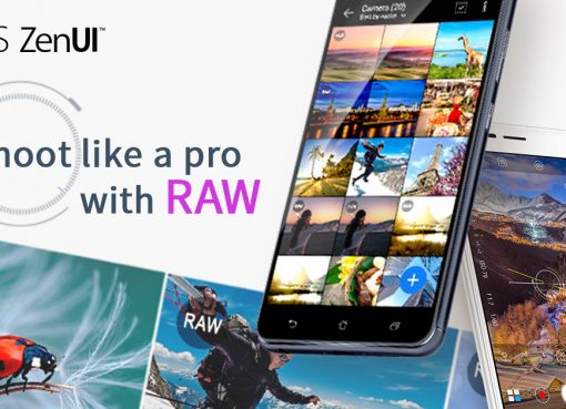 Enregistrer photo raw smartphone zenfone