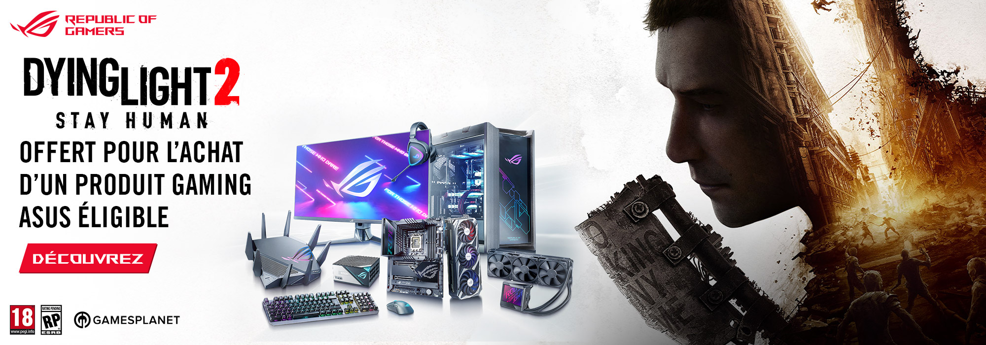 Obtenez Dying Light 2 avec ASUS